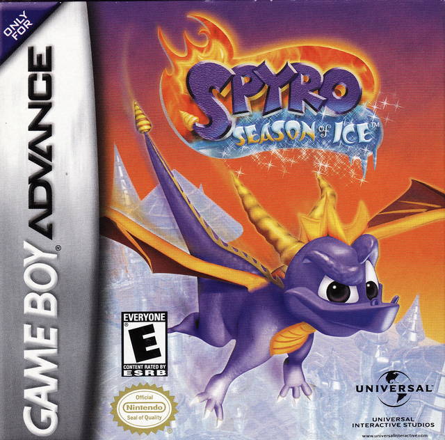 Spyro Season of Ice - Nintendo Gameboy Advance Pre-Played