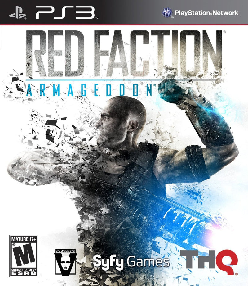Red Faction Armageddon Front Cover - Playstation 3 Pre-Played