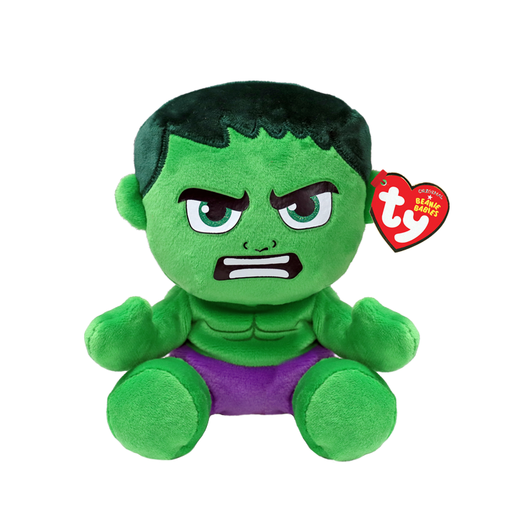Hulk - Ty Floppy Beanie Babies