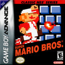 Classic NES Series: Super Mario Bros Front Cover - Nintendo Gameboy Advance Pre-Played