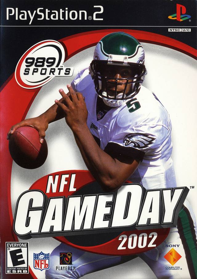 NFL GameDay 2002 Front Cover - Playstation 2 Pre-Played