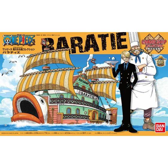 #010 Baratie Model Ship - One Piece Grand Ship Collection Model Kit