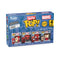 Bitty Pop! Spider-Man - Peter Parker 4-Pack
