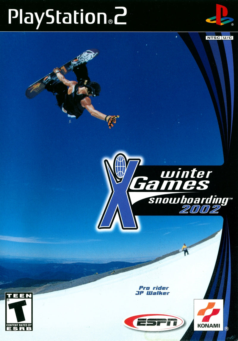 ESPN Winter X-Games Snowboarding 2002 Front Cover - Playstation 2 Pre-Played