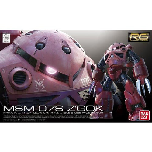 MSM-07S Z'Gok Char's Custom RG Model Kit