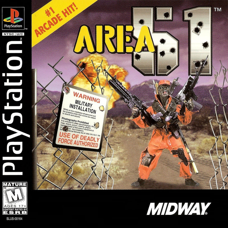 Area 51  - Playstation 1 Pre-Played