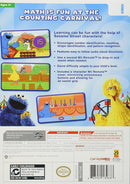 Sesame Street Cookie's Counting Carnival Back Cover - Nintendo Wii Pre-Played