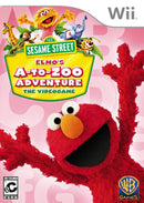 Sesame Street Elmo A to Zoo Adventure  - Nintendo Wii Pre-Played