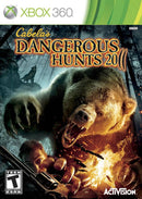 Cabela's Dangerous Hunts 2011 Font Cover - Xbox 360 Pre-Played