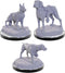 Dog Companions W22 -WizKids Deep Cuts Unpainted Miniatures