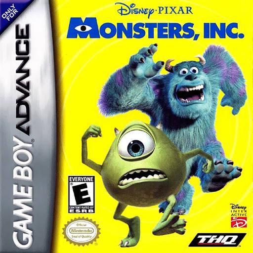 Monsters Inc - Nintendo Gameboy Advance Pre-Played