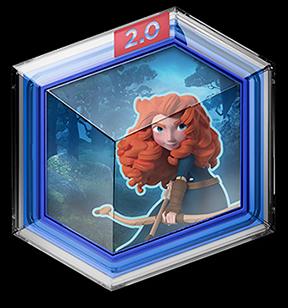 Infinity Merida Brave Forest Siege Disc - Disney Infinity Pre-Played