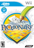 Pictionary uDraw Front Cover - Nintendo Wii Pre-Played