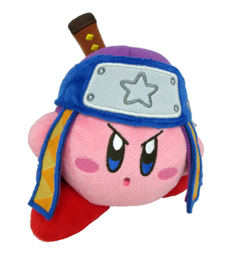 Little Buddy Kirby's Adventure All Star Collection Ninja Kirby Plush, 5"
