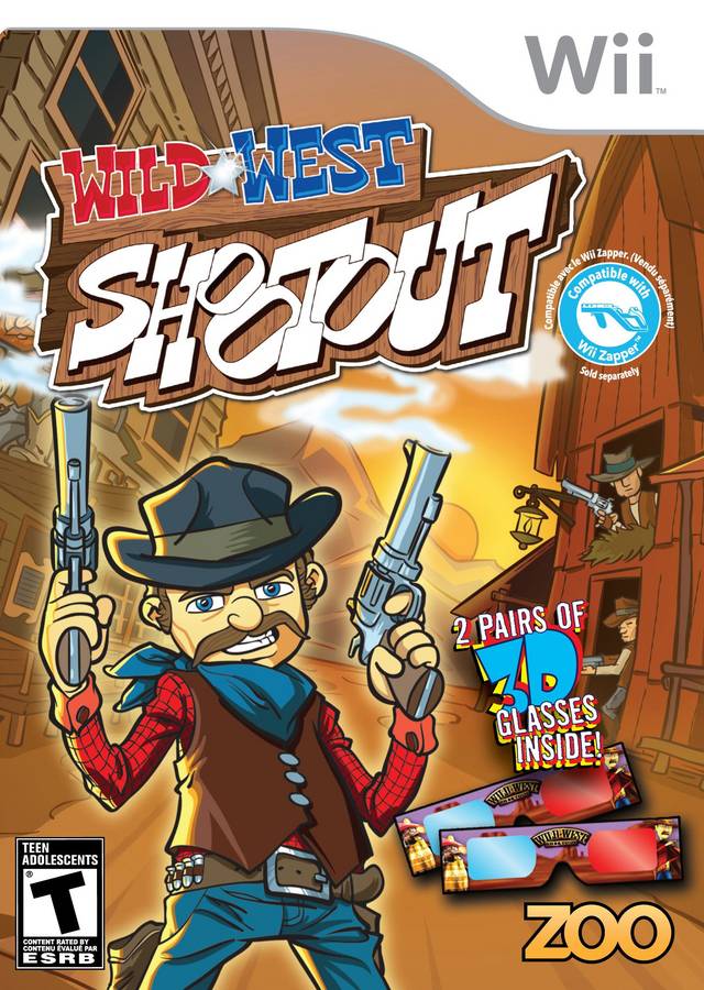 Wild West Shootout - Nintendo Wii Pre-Played