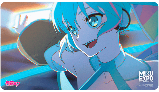 Hatsune Miku 10th Anniversary Flight Playmat