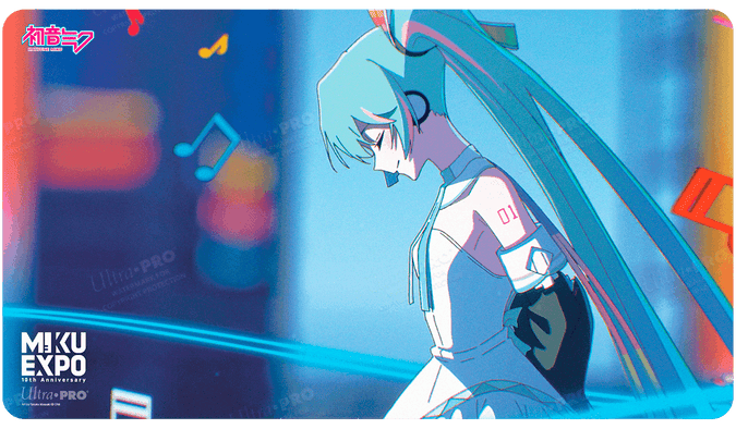 Hatsune Miku 10th Anniversary Patience Playmat