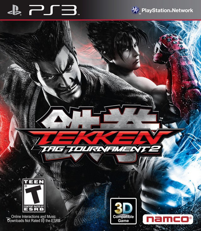 Tekken Tag Tournament 2 Front Cover  - Playstation 3 Pre-Played