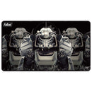 Fallout Brotherhood of Steel Black Stitched Edge Playmat - Magic the Gathering TCG