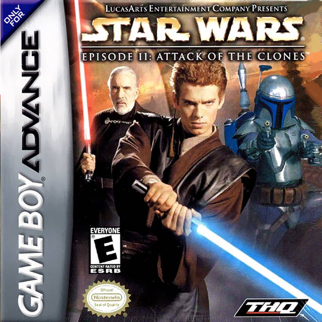 Star Wars Episode II: Attack of the Clones  - Nintendo Gameboy Advance Pre-Played