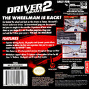 Driver 2 Advance Back Cover - Nintendo Gameboy Advance Pre-Played