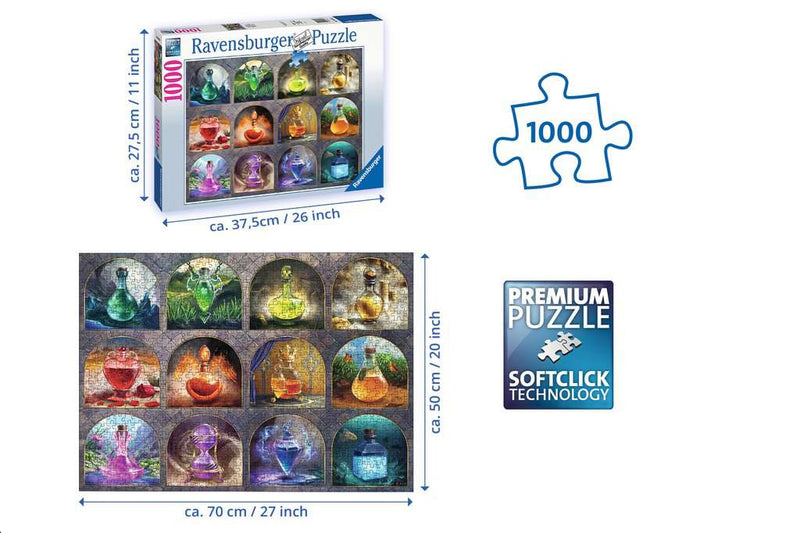 Magical Potions 1000 Piece Puzzle