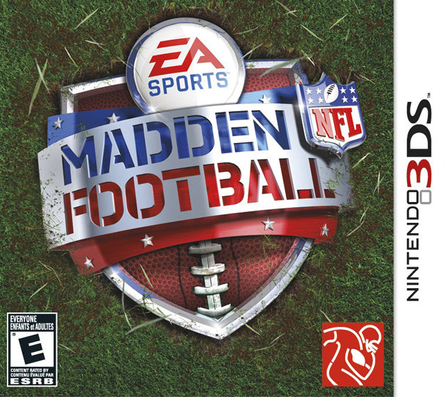 Madden NFL Football Front Cover - Nintendo 3DS Pre-Played