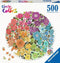 Circle of Colors: Flowers 500 Piece Puzzle