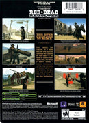 Red Dead Revolver Back Cover - Xbox Pre-Played