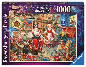 Santa's Workshop 1000 Piece Puzzle