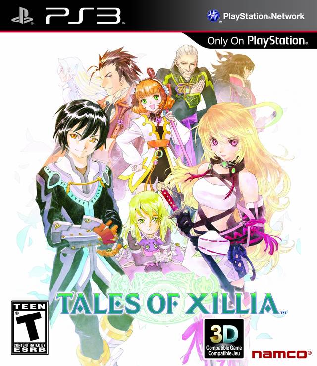 Tales Of Xillia Front Cover - Playstation 3 Pre-Played