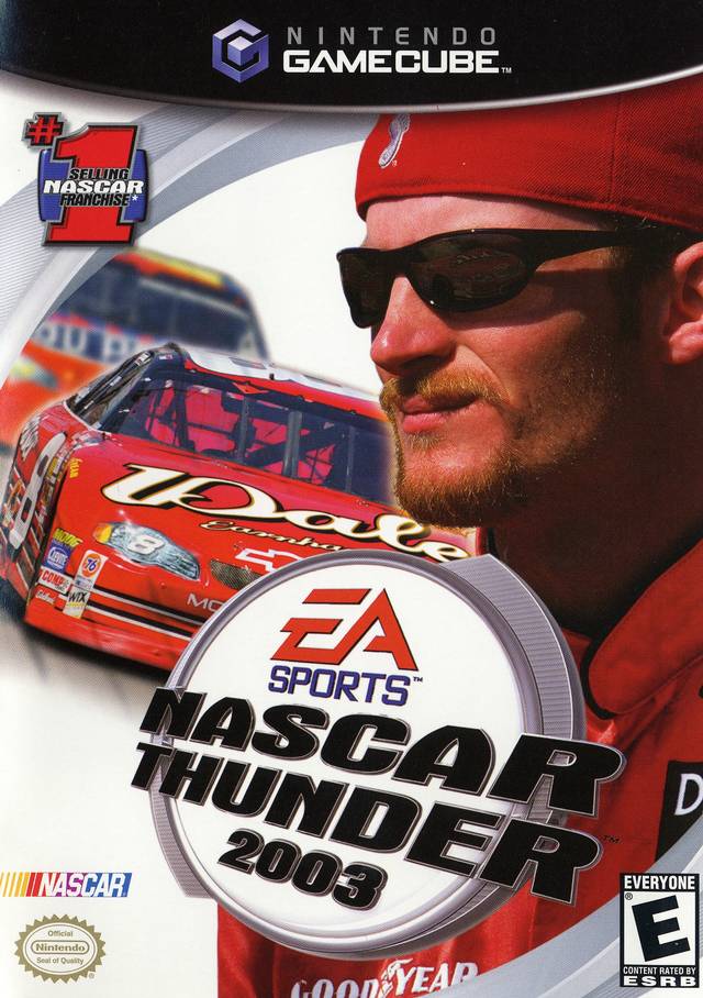 Nascar Thunder 03 Front Cover - Nintendo Gamecube Pre-Played