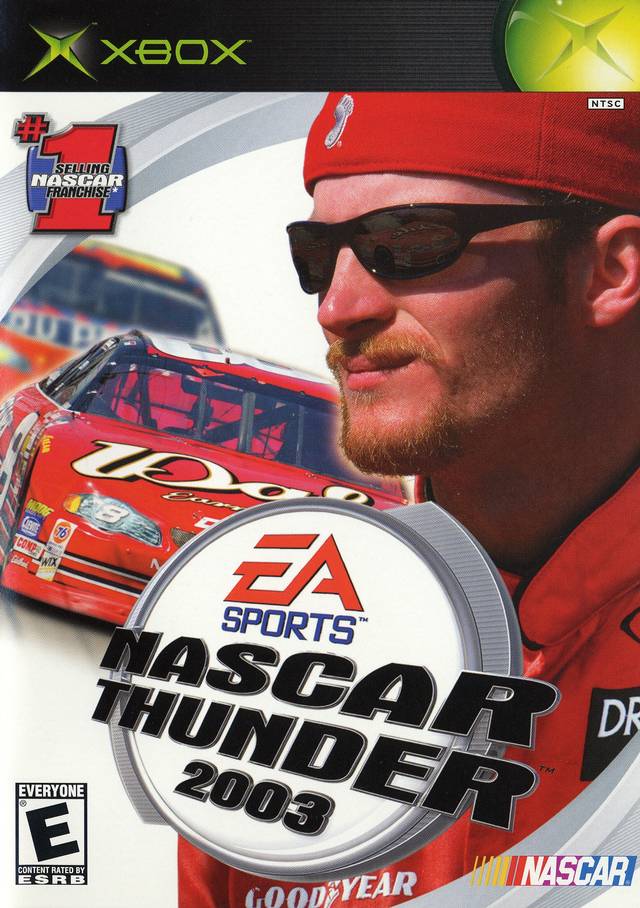 Nascar Thunder 03 Front Cover - Xbox Pre-Played