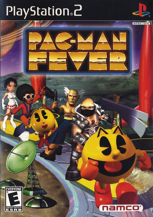 Pac-man Fever Front Cover - Nintendo Gamecube Pre-Played