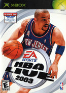 NBA Live 2003 Front Cover - Xbox Pre-Played