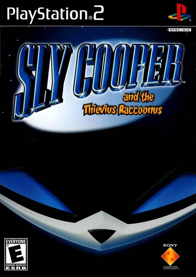 Sly Cooper And The Thievius Raccoonus Front Cover - Playstation 2 Pre-Played