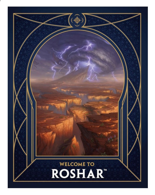 Stormlight Welcome to Roshar Setting Guide (Softcover) - Cosmere RPG