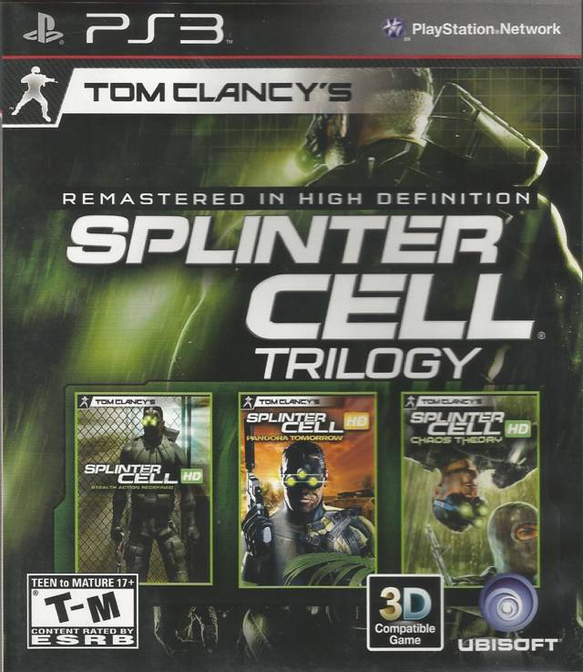 Splinter Cell Trilogy - Playstation 3 Pre-Played