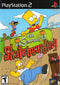 The Simpsons Skateboarding Front Cover - Playstation 2 Pre-Played