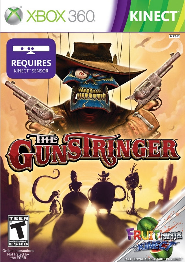 The Gunstringer Front Cover - Xbox 360 Pre-Played