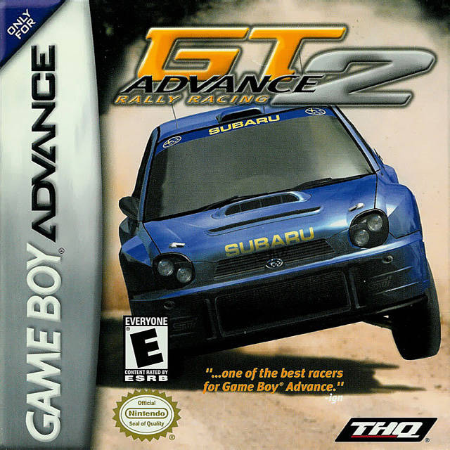 GT Advance 2 Rally Racing Front Cover - Nintendo Gameboy Advance Pre-Played