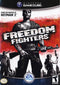 Freedom Fighters Front Cover - Nintendo Gamecube Pre-Played