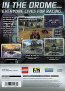 Drome Racers Back Cover - Playstation 2 Pre-Played