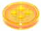 Orange Blank Toy Tag - LEGO Dimensions Pre-Played