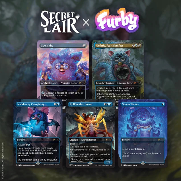Magic the Gathering Secret Lair x Furby: Oddbodies Non-Foil Edition