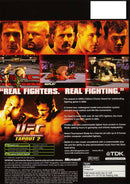 UFC Tapout 2 Back Cover - Xbox Pre-Played