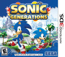 Sonic Generations Front Cover - Nintendo 3DS Pre-Played