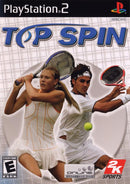 Top Spin Front Cover - Playstation 2 Pre-Played