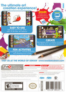 Instant Artist uDraw Back Cover - Nintendo Wii Pre-Played