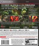 God of War Origins Collection Back Cover - Playstation 3 Pre-Played